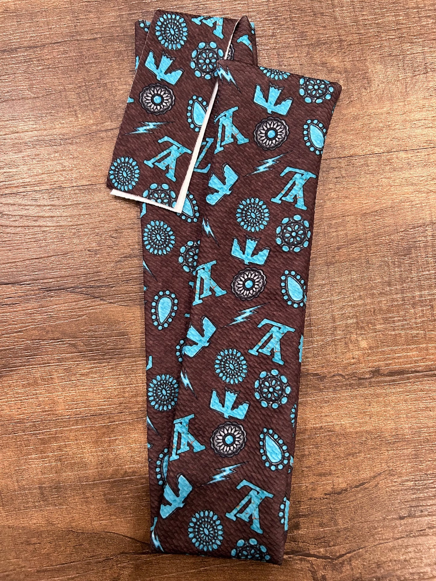 Boujee Turquoise Tail Bag