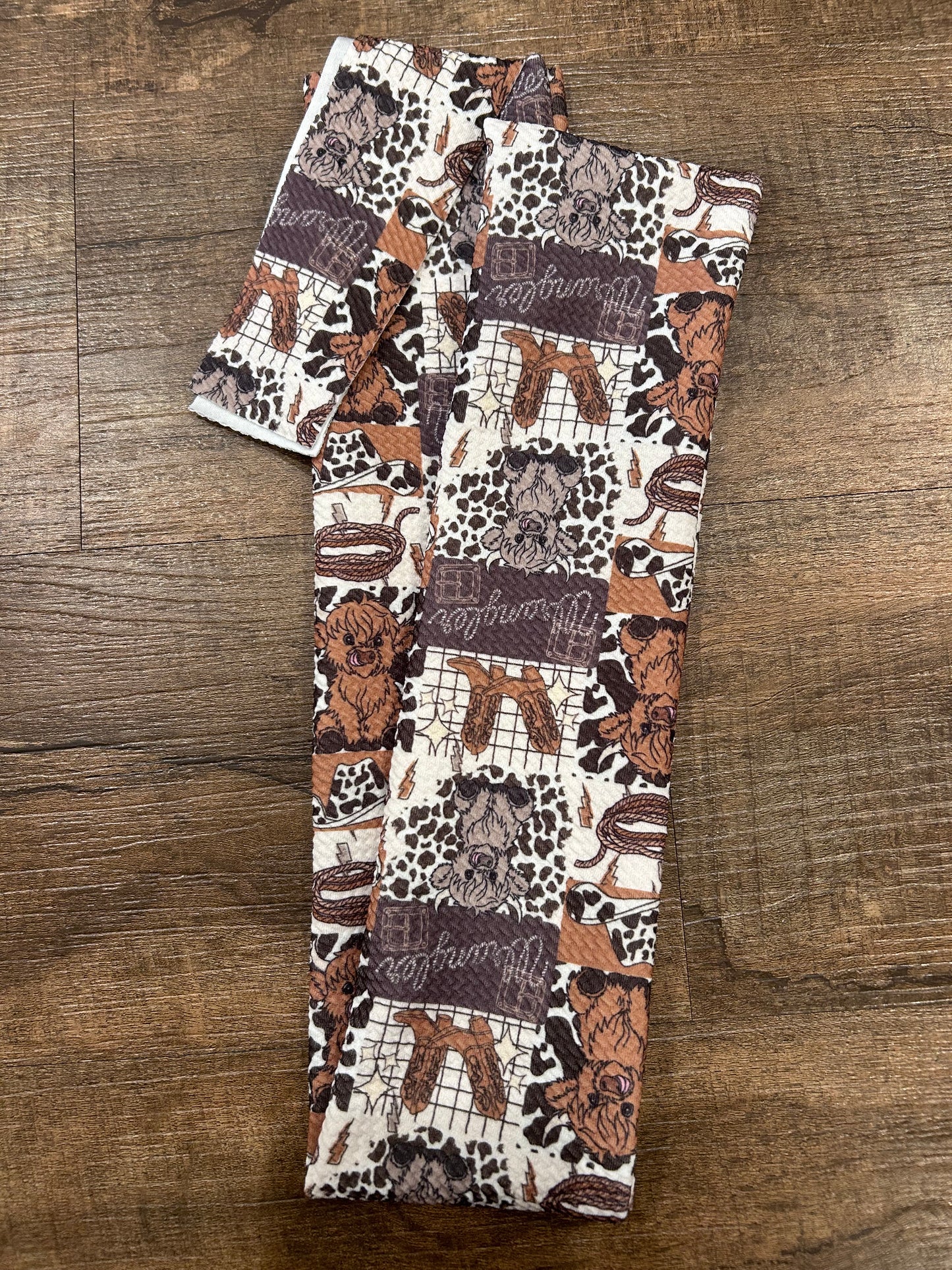 Highland Cow Tail Bag