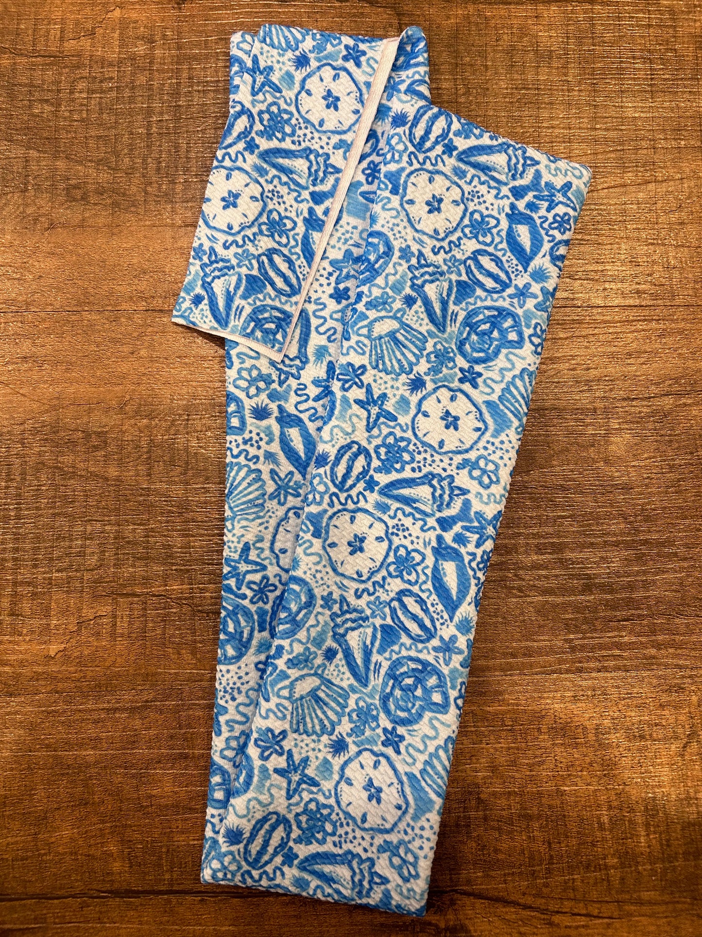Blue Seashell Tail Bag