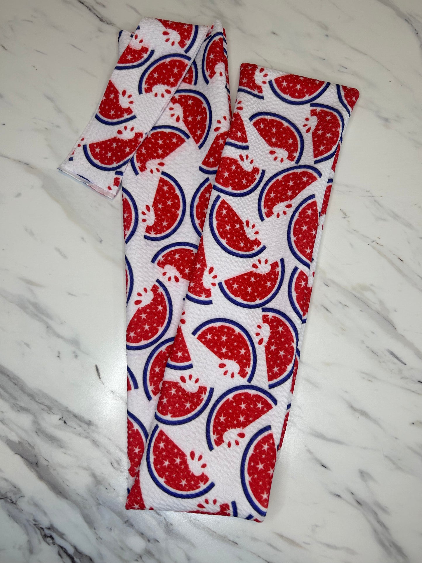 Patriotic Watermelon Tail Bag