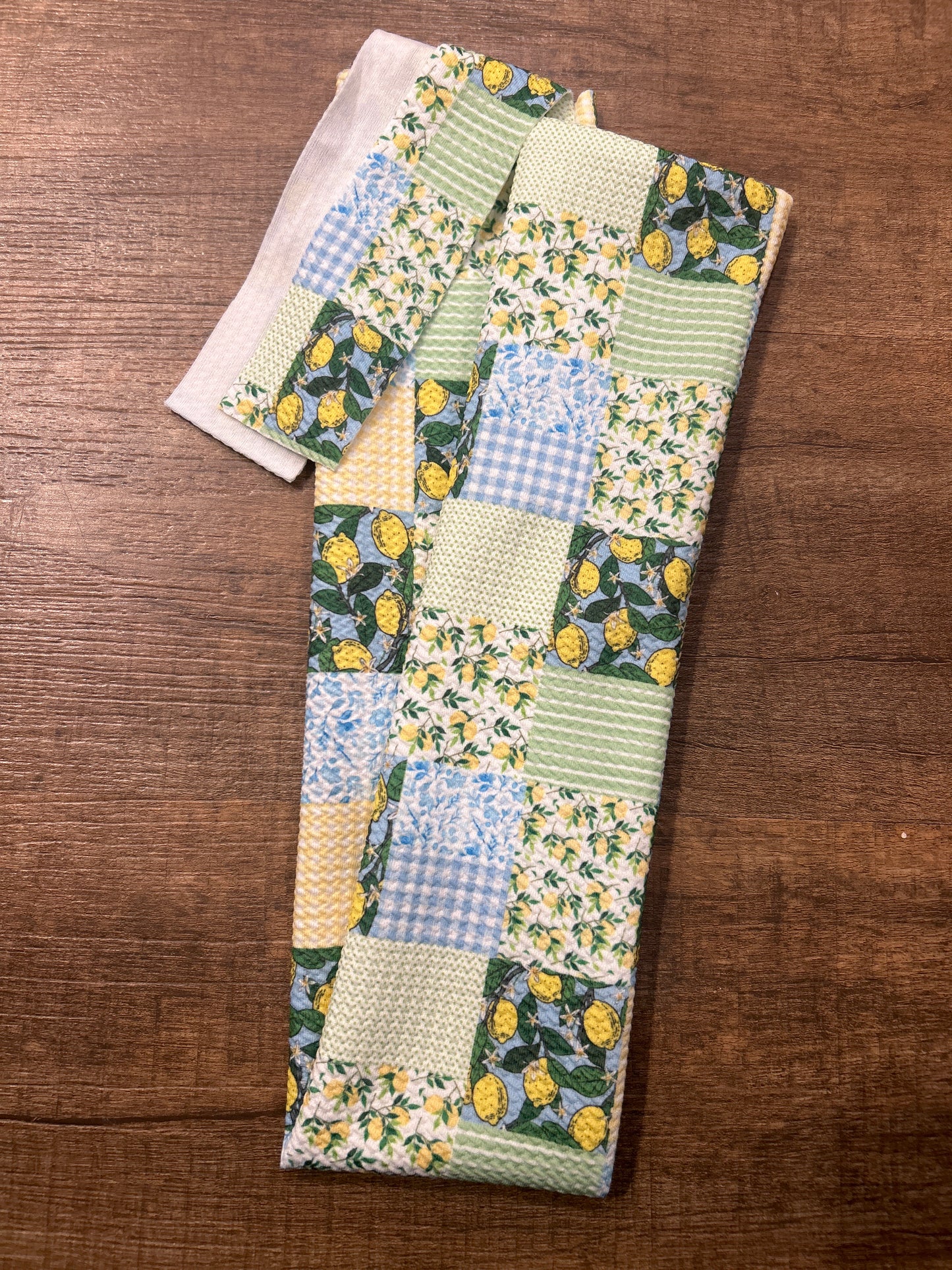Lemon Patchwork Tail Bag