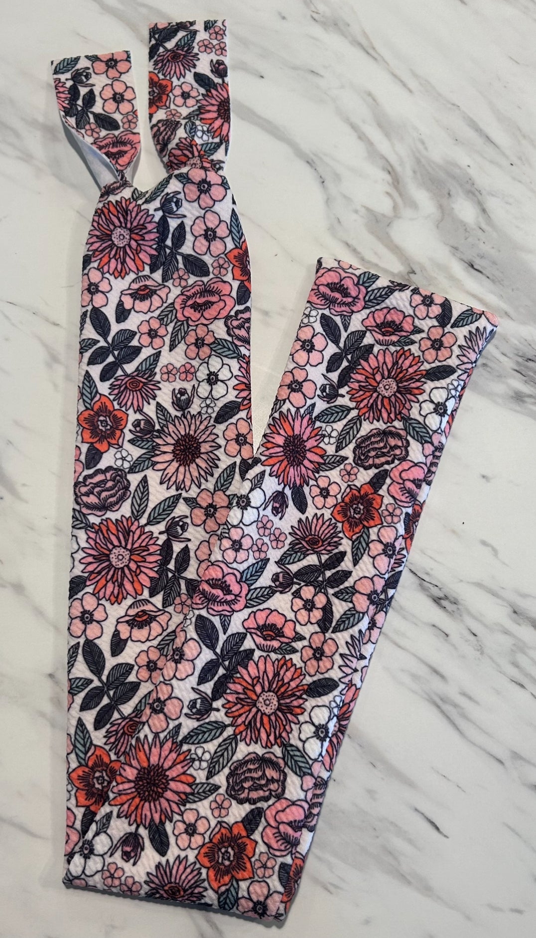 Pink Floral Tail Bag