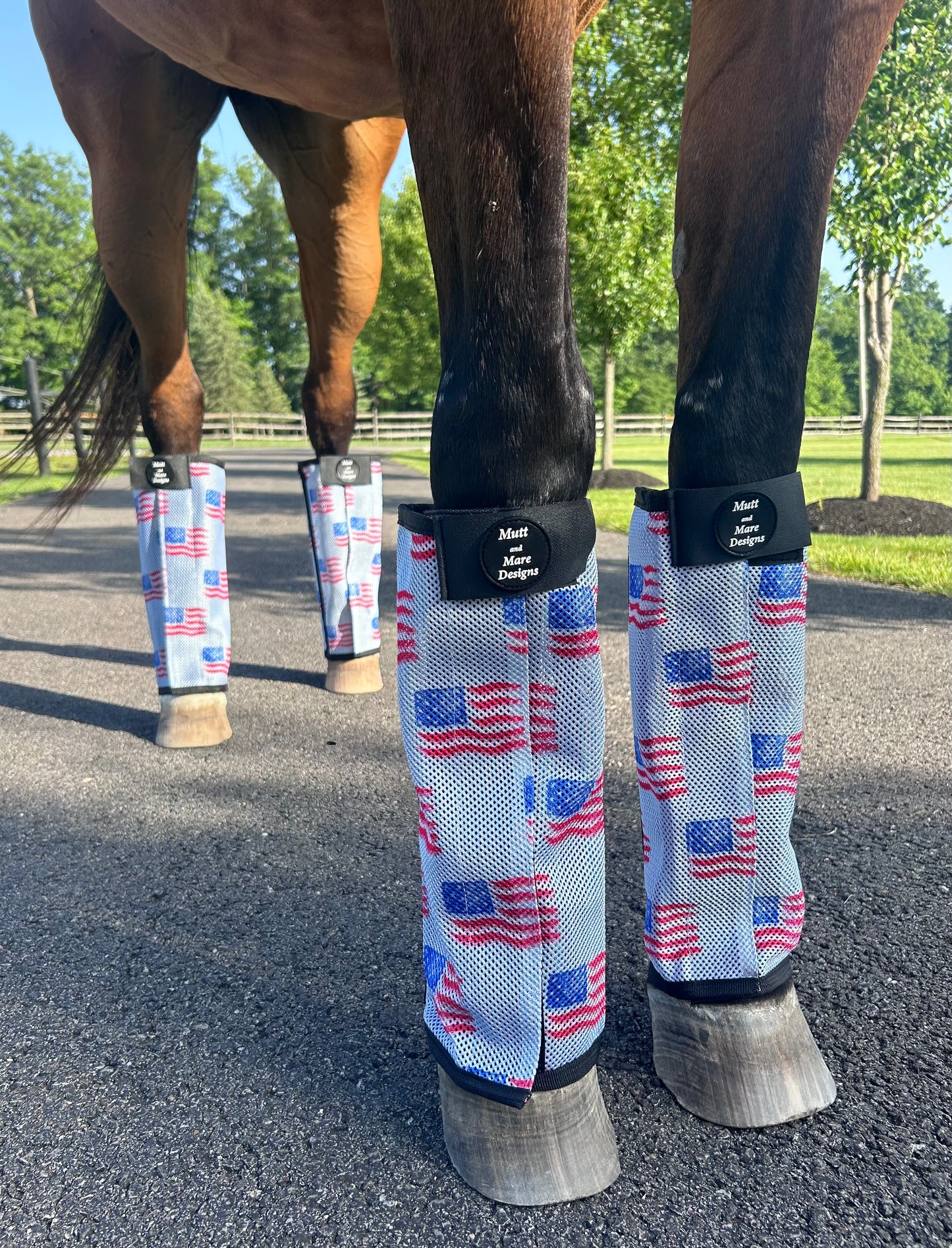 American Flag Fly Boots