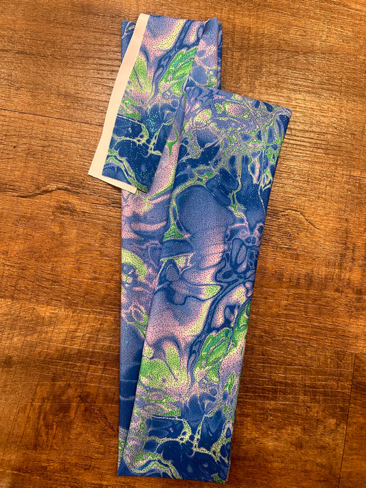 Blue Swirls Tail Bag