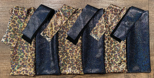 Black and Leopard Mane Bags