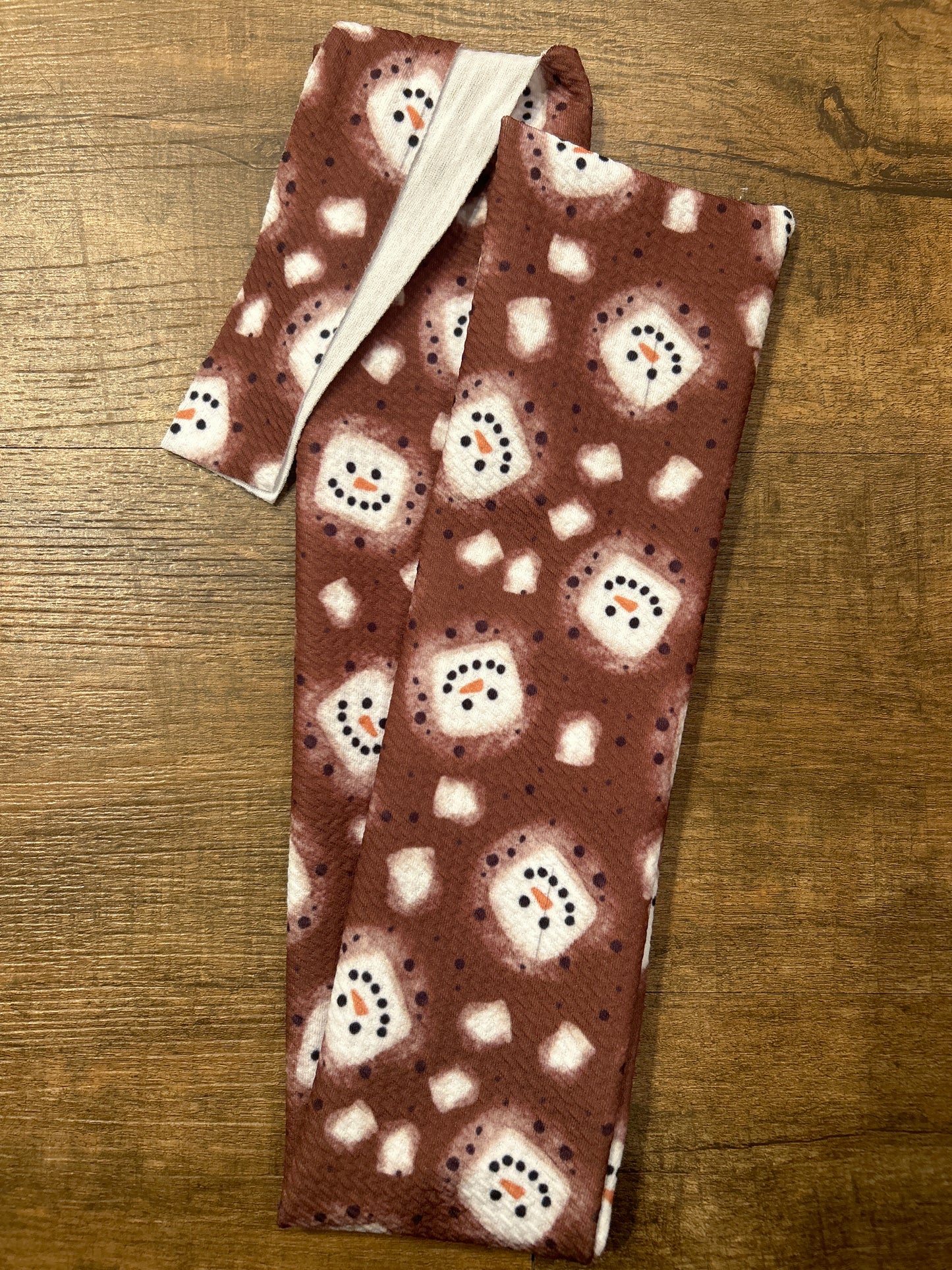 Snowmen Marshmallows Tail Bag
