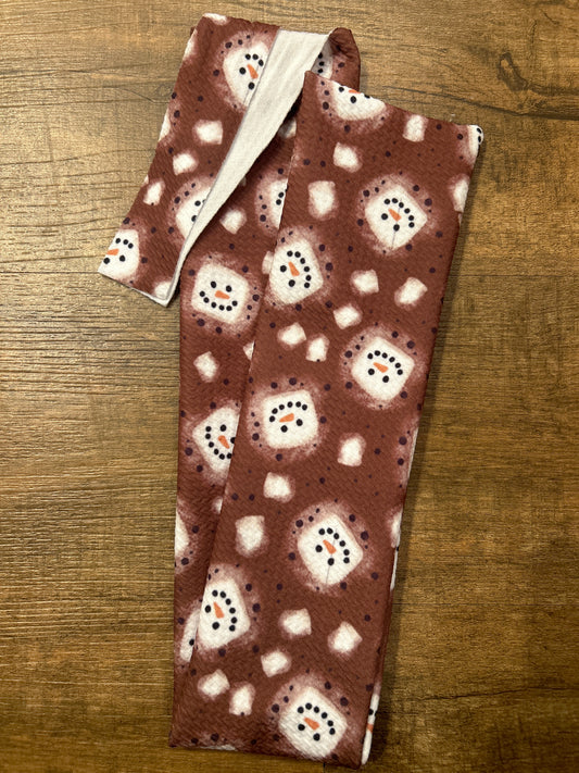 Snowmen Marshmallows Tail Bag