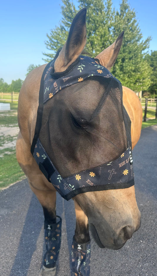 Jesus is King Fly Mask