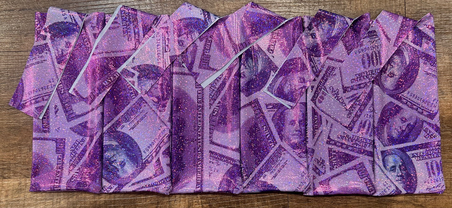 Purple Money Mane Bags