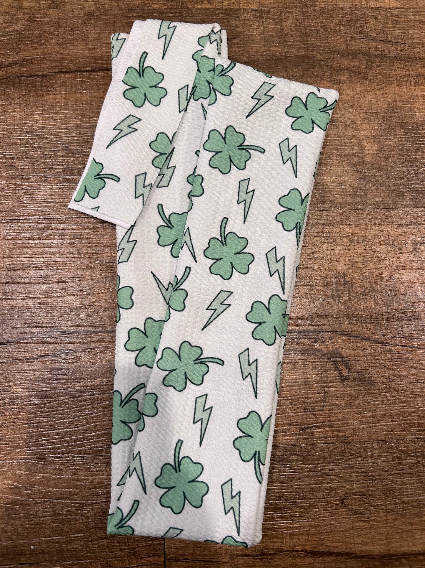 Shamrocks and Lighting Bolts Tail Bag