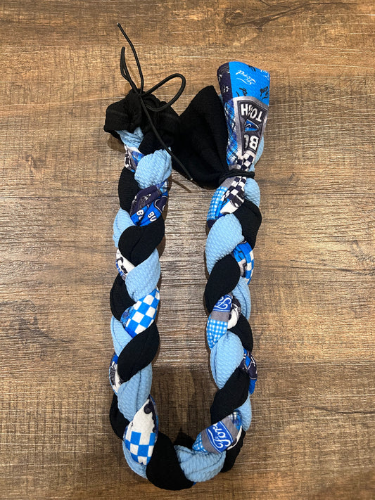 Blue Tough Truck Braided Tail Bag