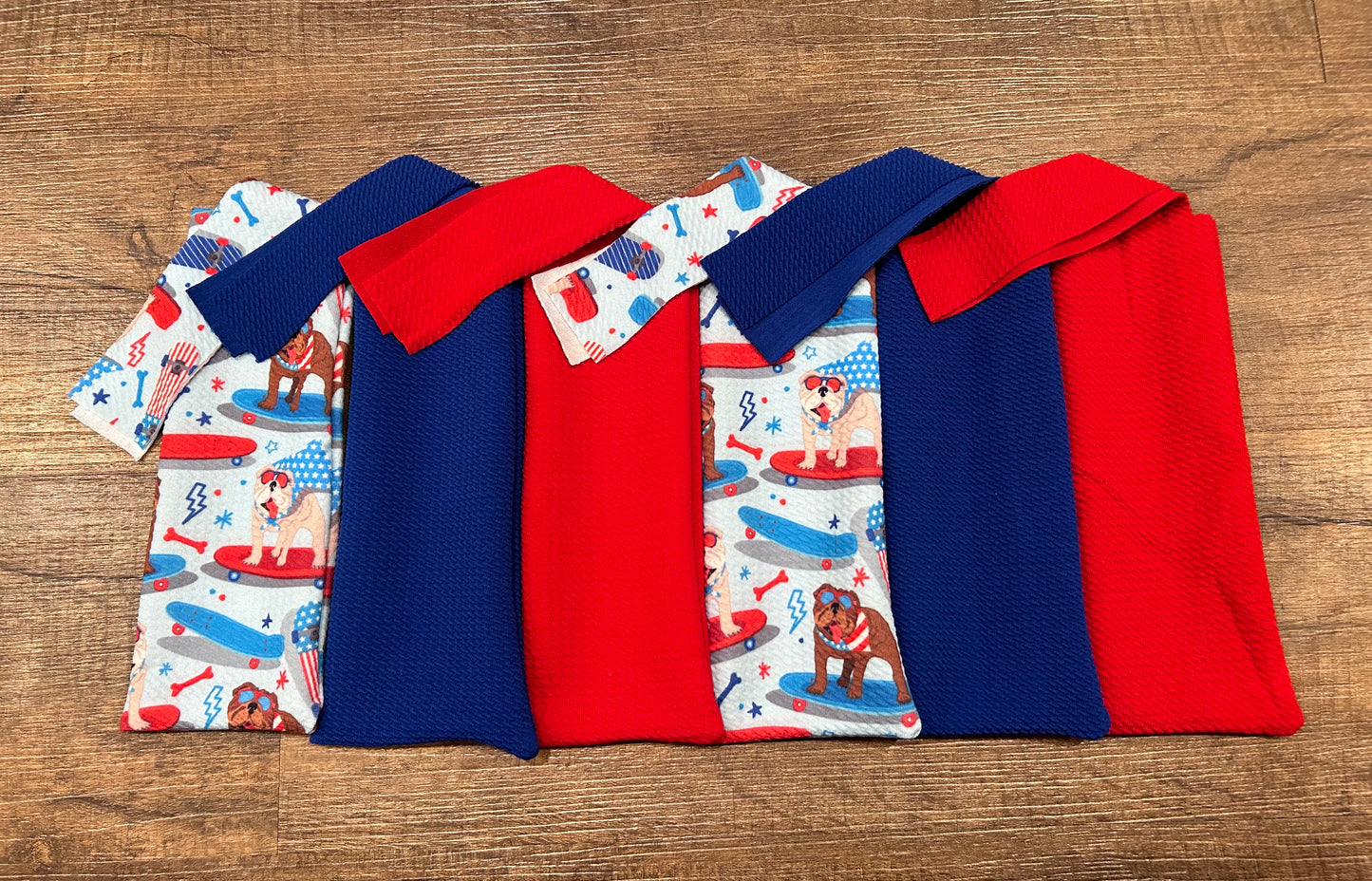Patriotic Bulldog Mane Bags