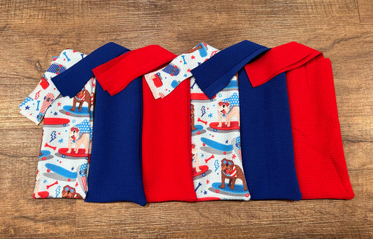 Patriotic Bulldog Mane Bags