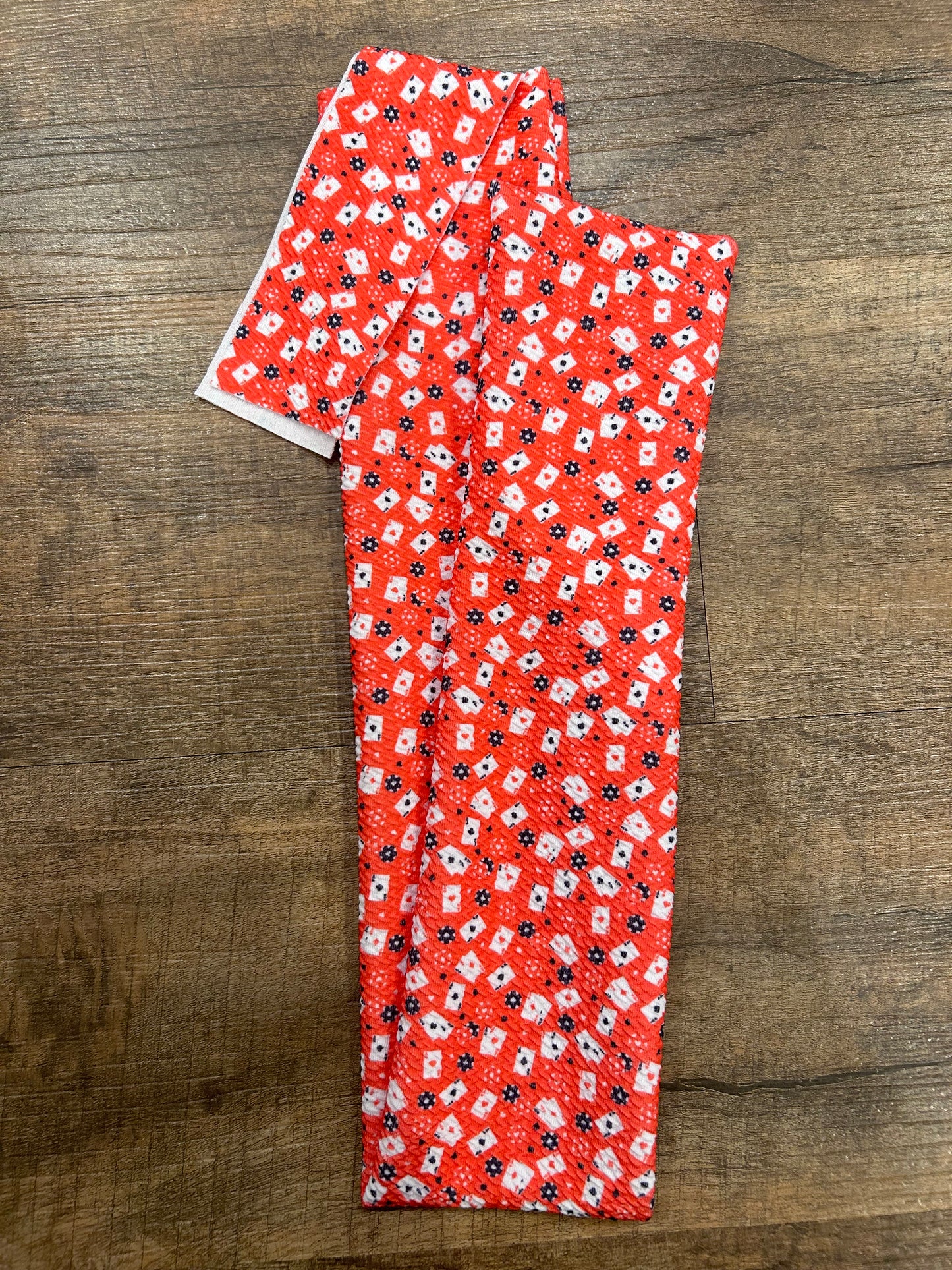 Red Gambler Tail Bag