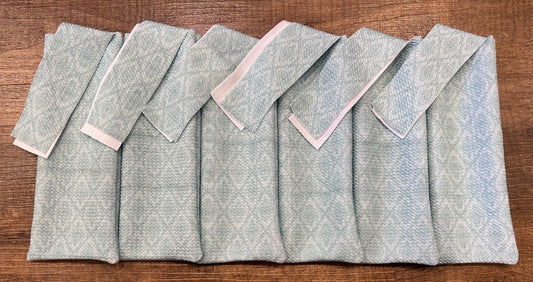 Teal Patterned Mane Bags