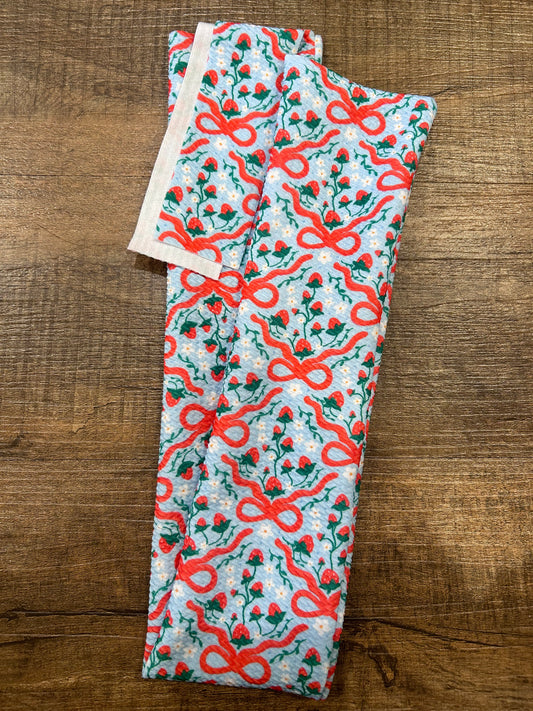 Strawberry and Bows Tail Bag