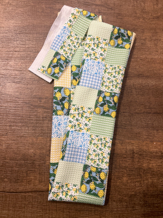 Lemon Patchwork Tail Bag
