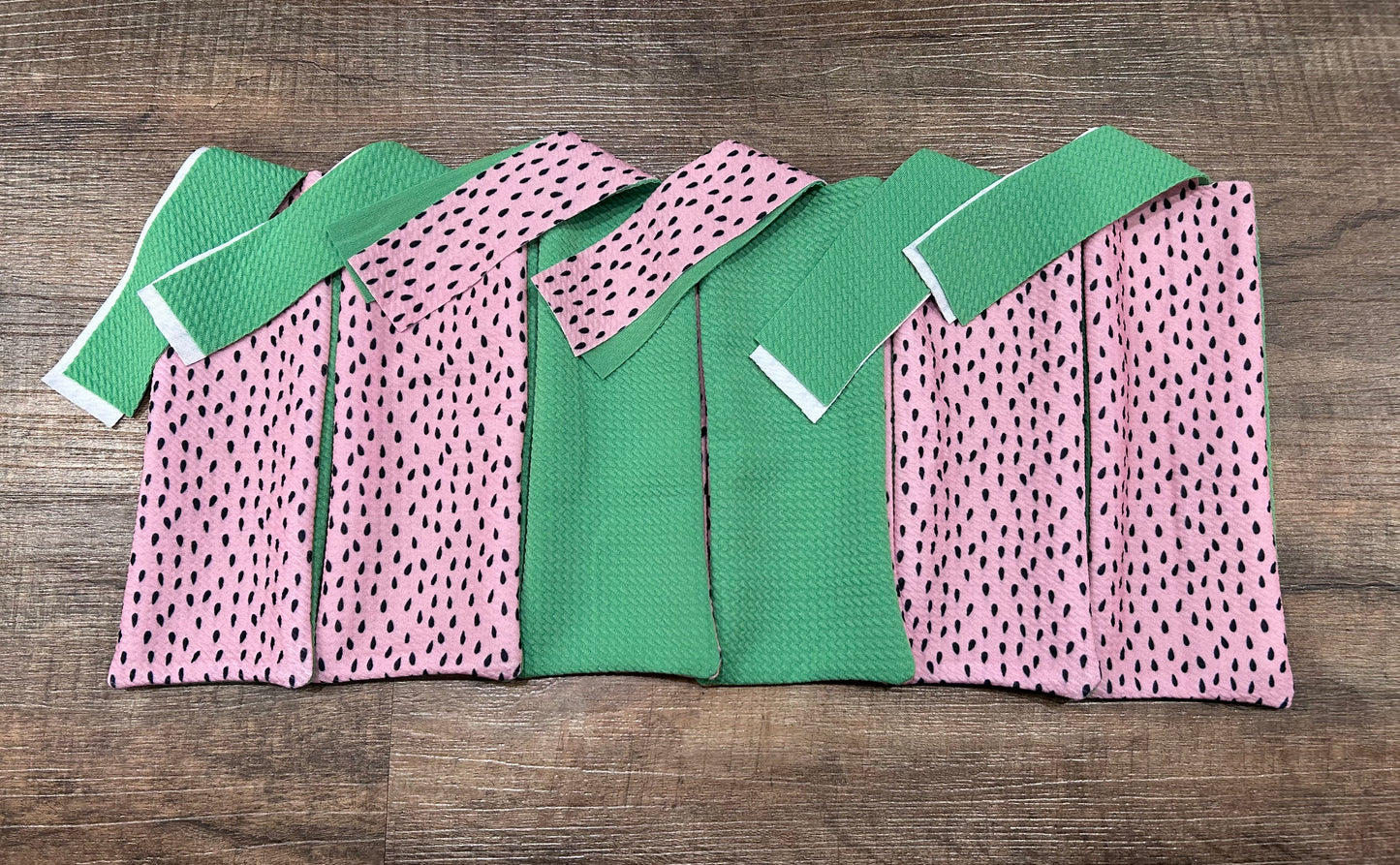 Reversible Watermelon Mane Bags