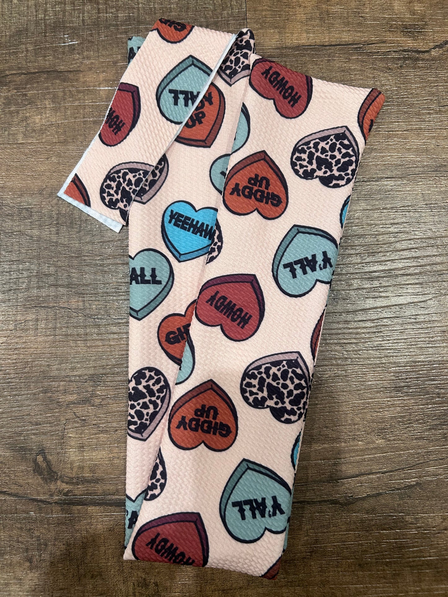 Western Convo Heart Tail Bags