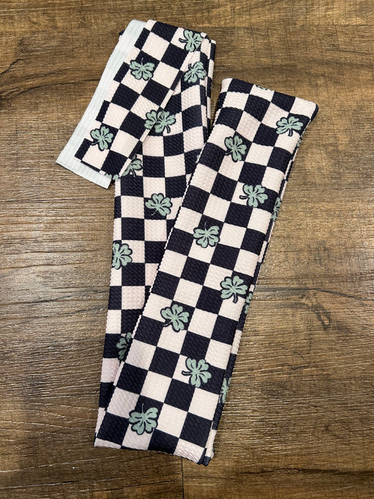 Shamrock Checker Tail Bag