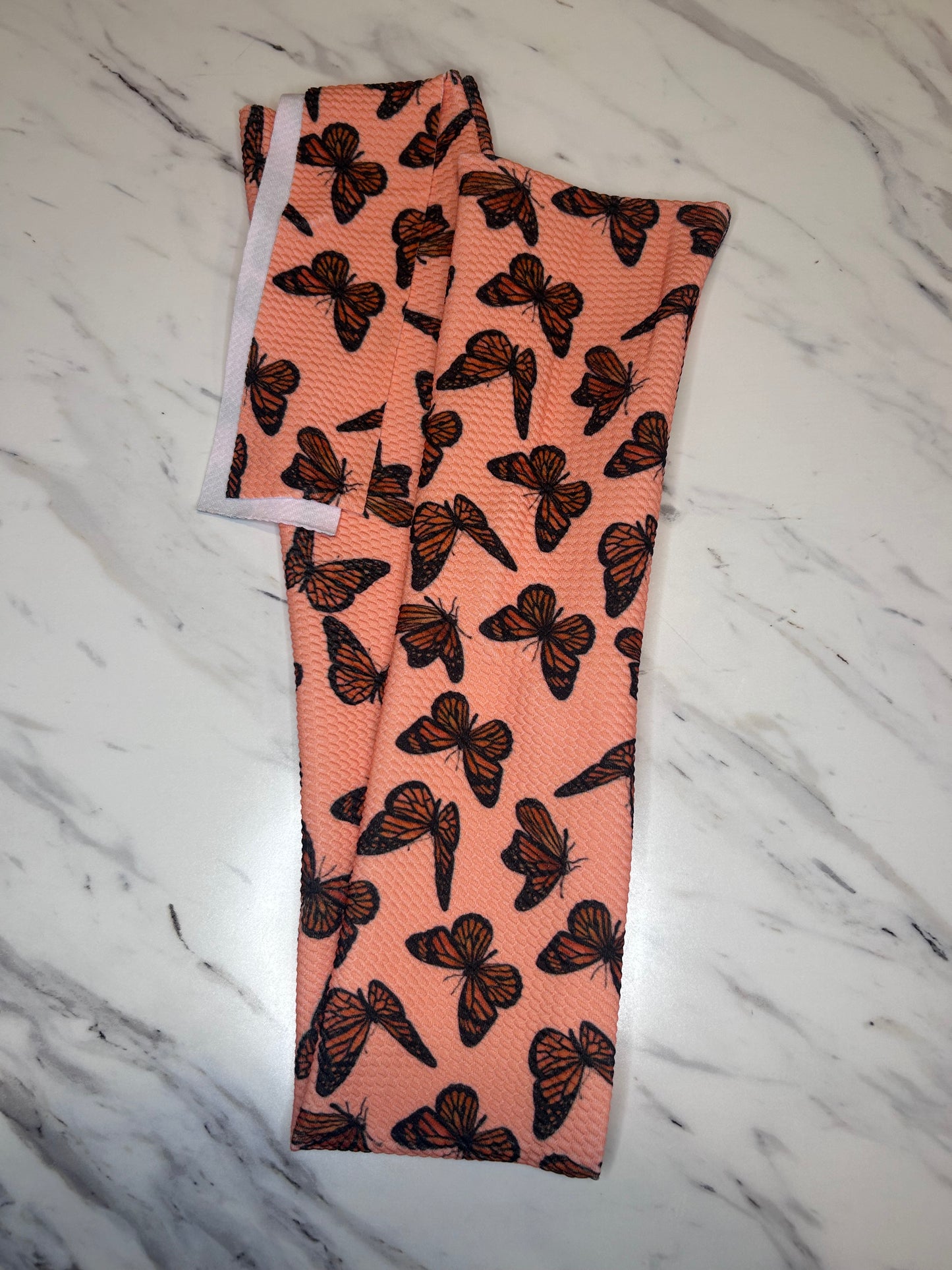 Orange Butterfly Tail Bag