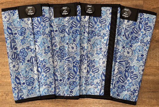 Blue Seashell Fly Boots