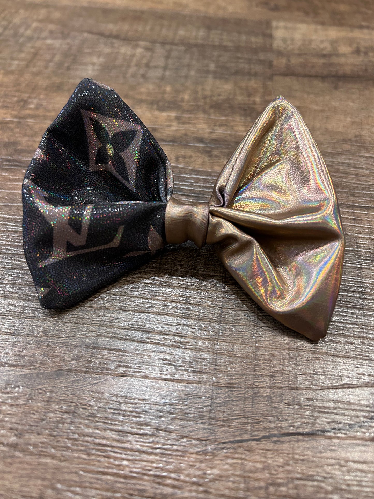 Gold Designer Bow Tie